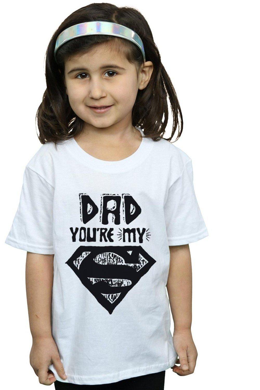 Superman Super Dad Cotton T-Shirt