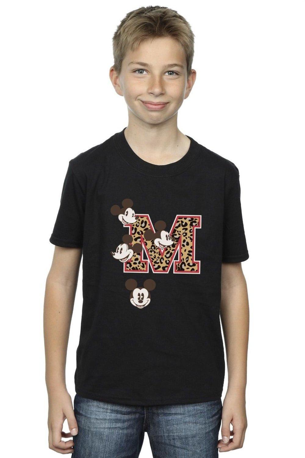 Mickey Mouse M Faces T-Shirt