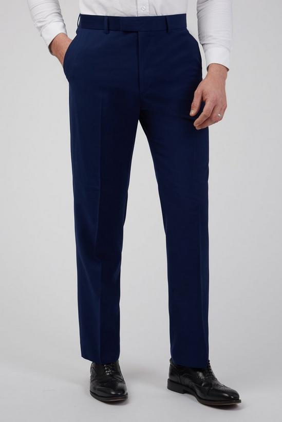 Occasions Plain Tailored Fit Suit Trousers 1