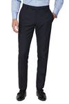 Racing Green Texture Wool Blend Tailored Fit Suit Trousers thumbnail 1