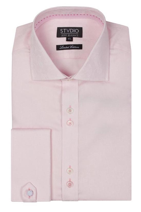 Jeff Banks Floral Jacquard Cotton Shirt 1