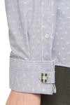 Jeff Banks Dobby Stripe Cotton Shirt thumbnail 4