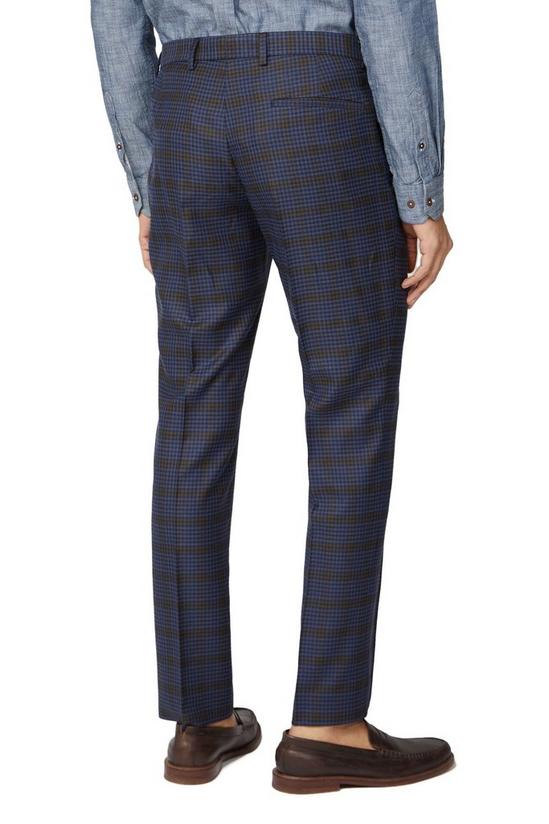 Ben Sherman Shadow Check Tailored Suit Trousers 2