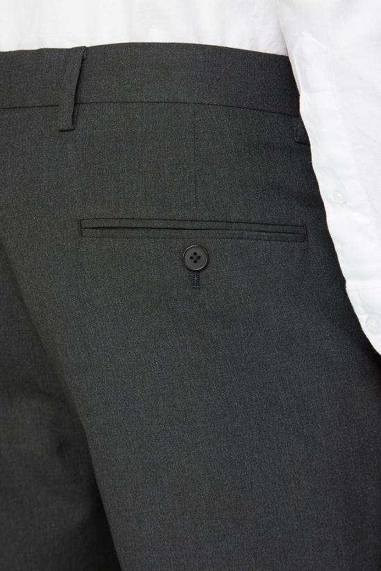 Limehaus Plain Slim Suit Trousers 3