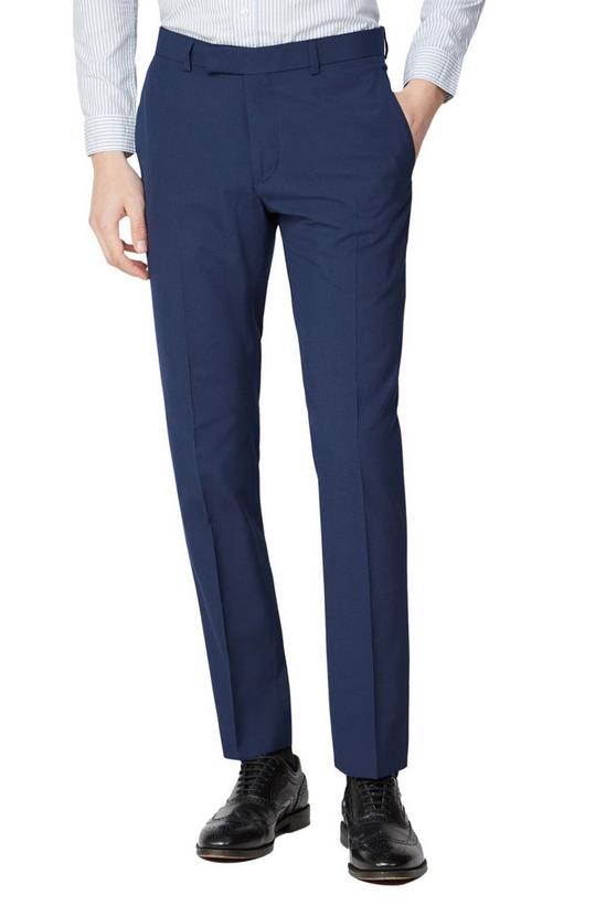 Limehaus Plain Slim Suit Trousers 1