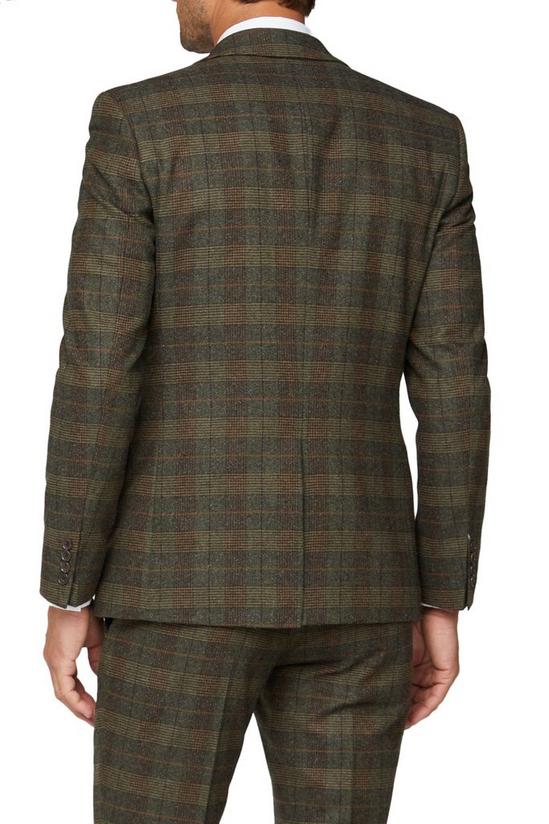 Racing Green Heritage Check Tailored Fit Suit Jacket 3