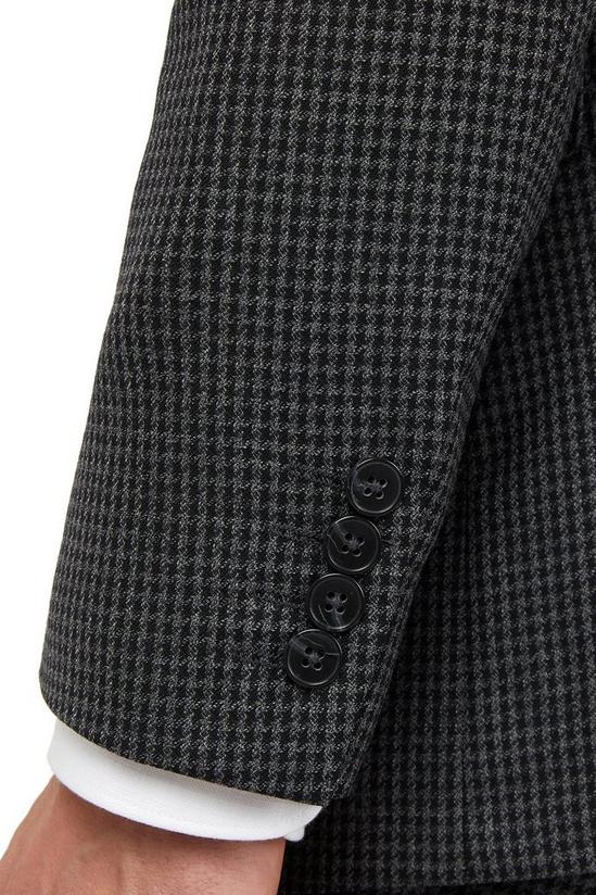 Jeff Banks Puppytooth Wool Blend Soho Suit Jacket 5