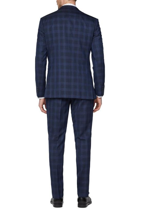 Jeff Banks Check Wool Blend Soho Suit Jacket 3