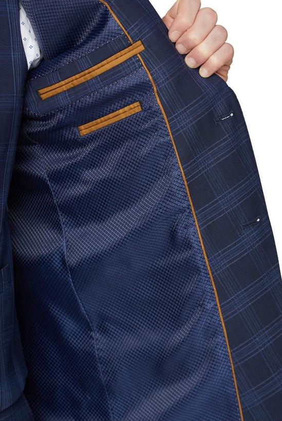 Jeff Banks Check Wool Blend Soho Suit Jacket 5