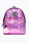 Hype Pink Holographic Backpack thumbnail 1