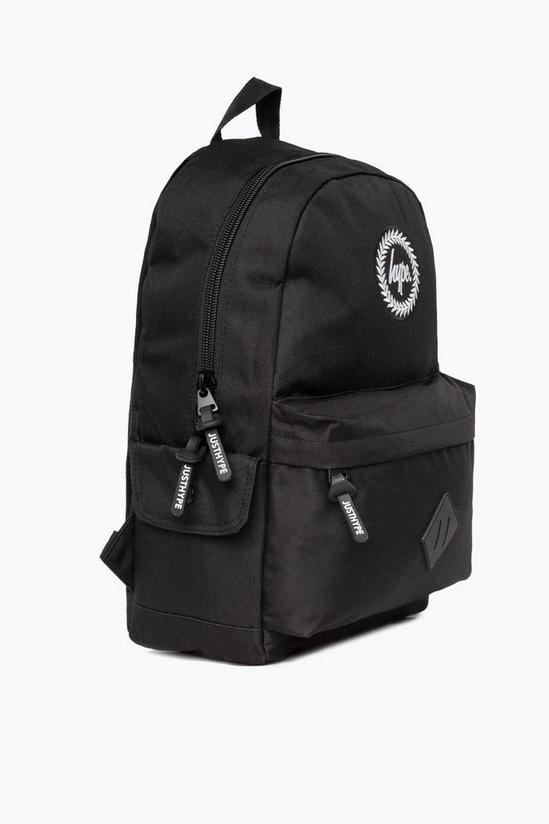 Hype Black Crest Midi Backpack 2