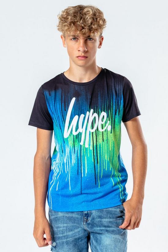 Hype Glitch Drips T-Shirt 1