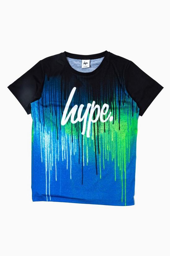 Hype Glitch Drips T-Shirt 4