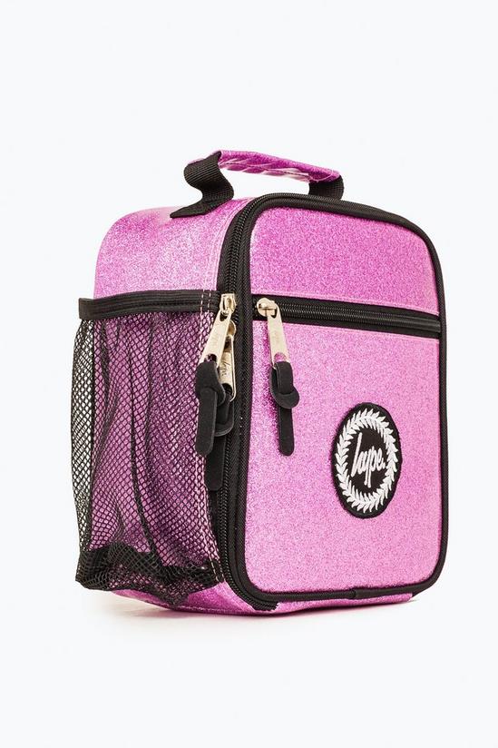 Hype Pink Glitter Lunch Box 3