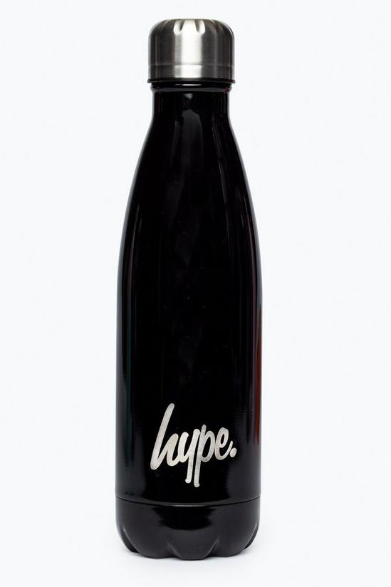 Hype Black Metal Water Bottle 1