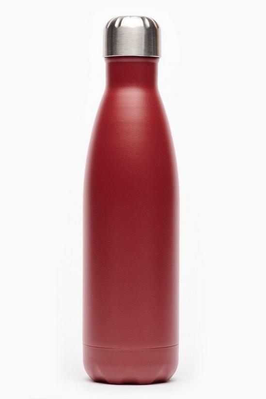 Hype Signature Burgundy Metal Reusable Bottle 2
