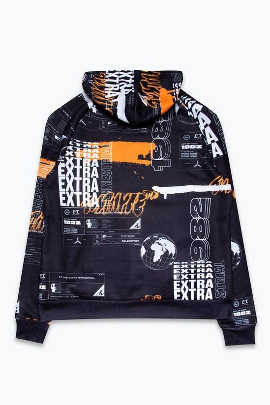 Hype X E.T Repeat Logo Print Pullover Hoodie 5