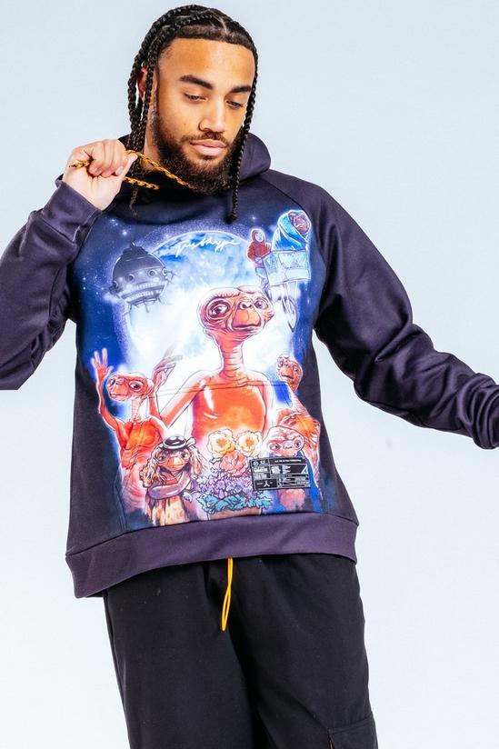 Hype X E.T Graphic Print  Pullover Hoodie 1