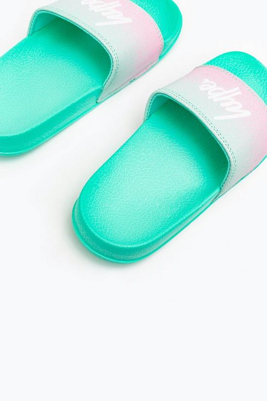 Hype Mint Speckle Fade Sliders 4
