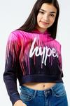 Hype Drips Crop Pullover Hoodie thumbnail 4