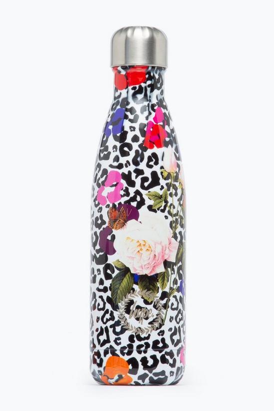 Hype Leopard Floral Metal Water Bottle 1