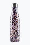 Hype Disco Leopard Metal Water Bottle thumbnail 1