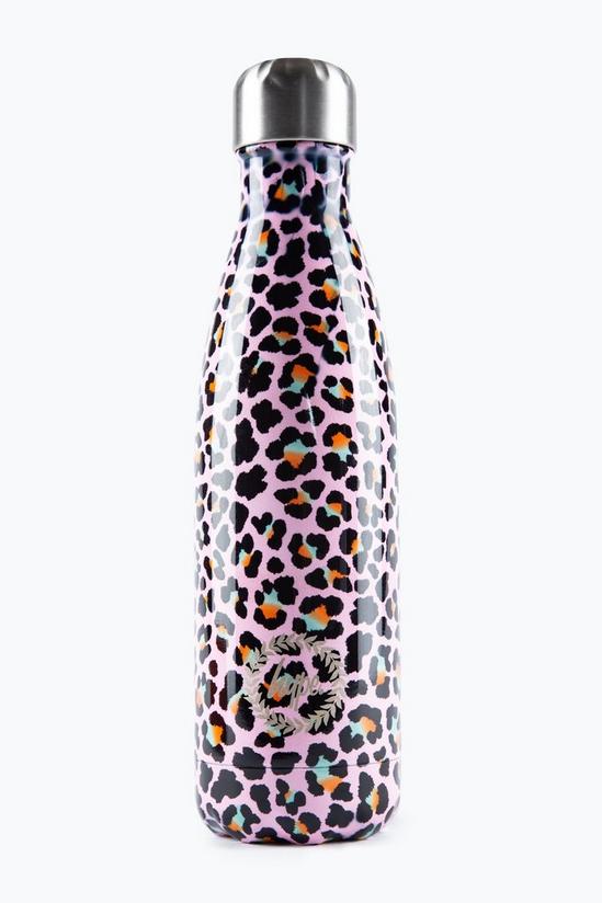 Hype Disco Leopard Metal Water Bottle 1