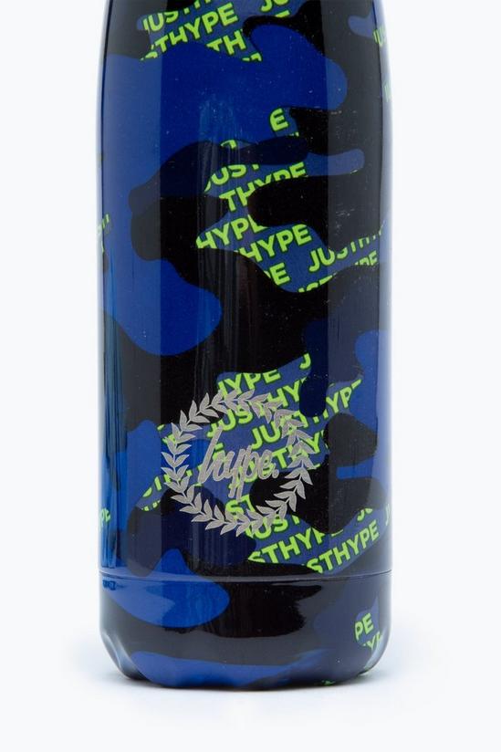 Hype Neon Logo Camo Metal Water Bottle 3