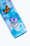 Hype Glitter Butterfly Skies Metal Water Bottle thumbnail 3