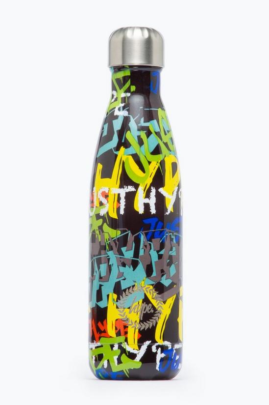 Hype Graffiti Logo Metal Water Bottle 1