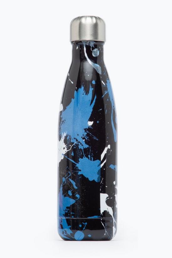 Hype Black Splatter Metal Water Bottle 2