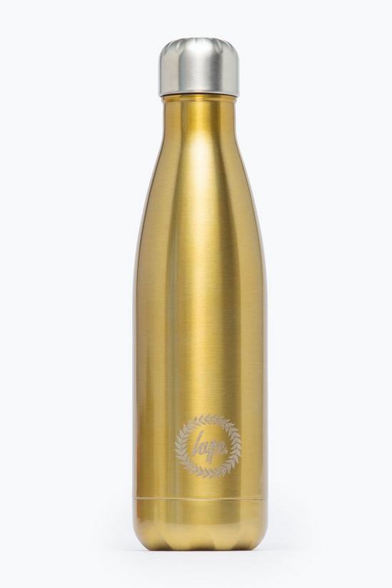 Hype Gold Metal Water Bottle 1