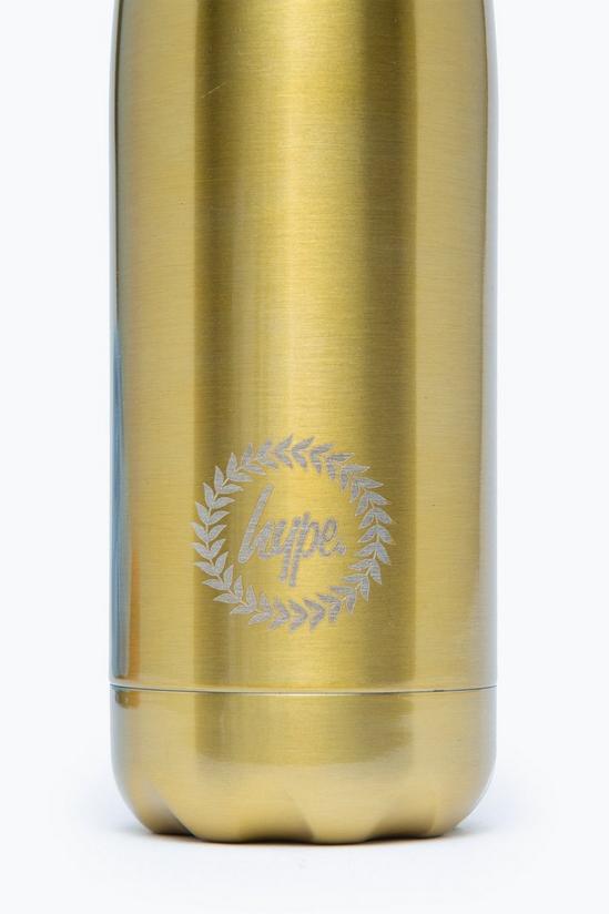 Hype Gold Metal Water Bottle 3