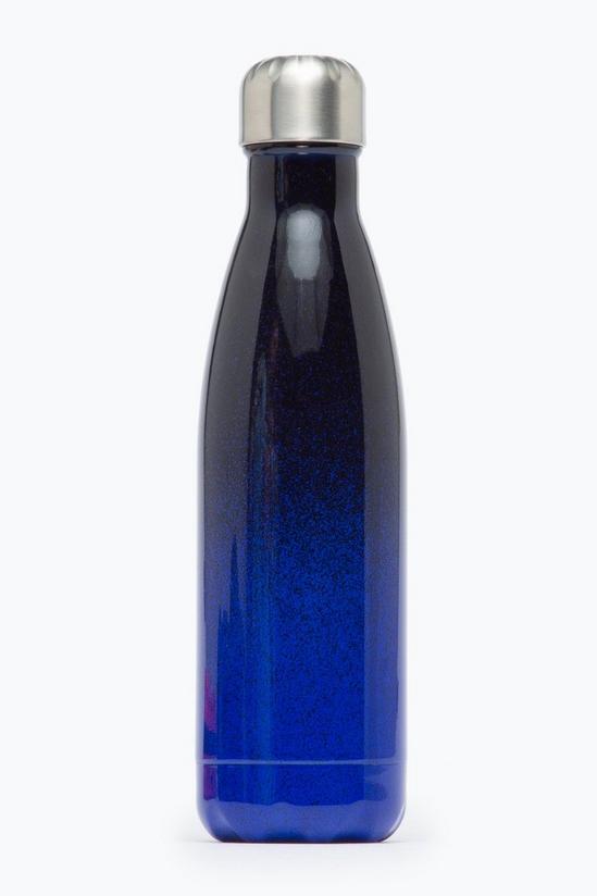 Hype Blue Black Speckle Metal Water Bottle 2