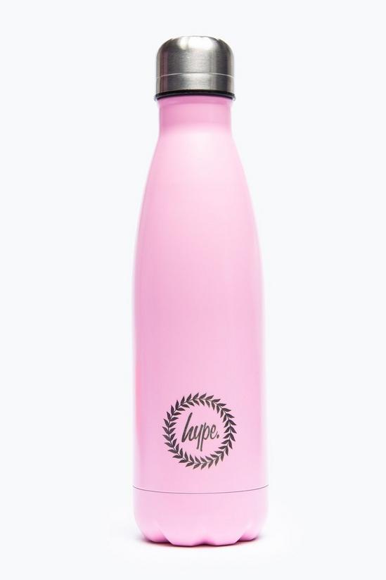 Hype Pink Metal Water Bottle 1