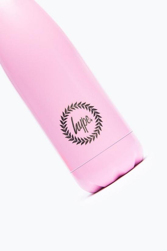 Hype Pink Metal Water Bottle 3