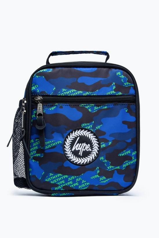 Hype Neon Logo Camo Lunch Bag 1