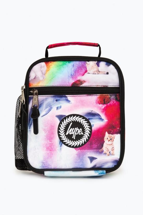 Hype Rainbow Dolphin Lunch Bag 1