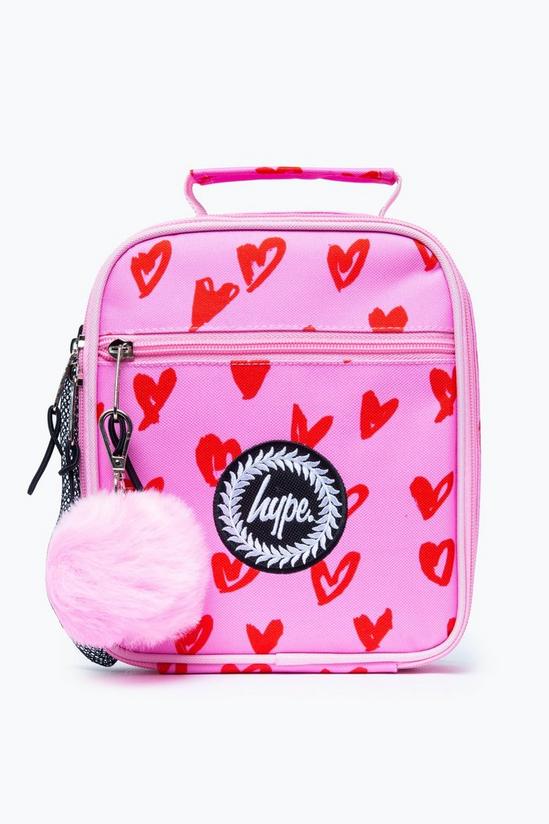 Hype Scribble Heart Lunch Bag 1