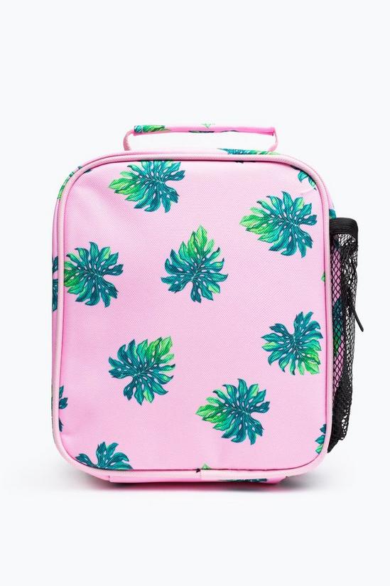 Hype Pink Palm Lunch Bag 3