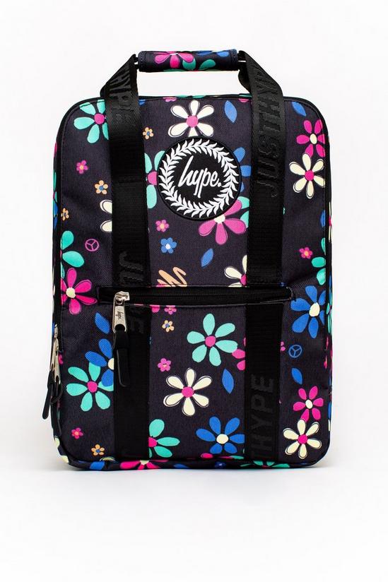 Hype Scribble Flower Boxy Backpack 1