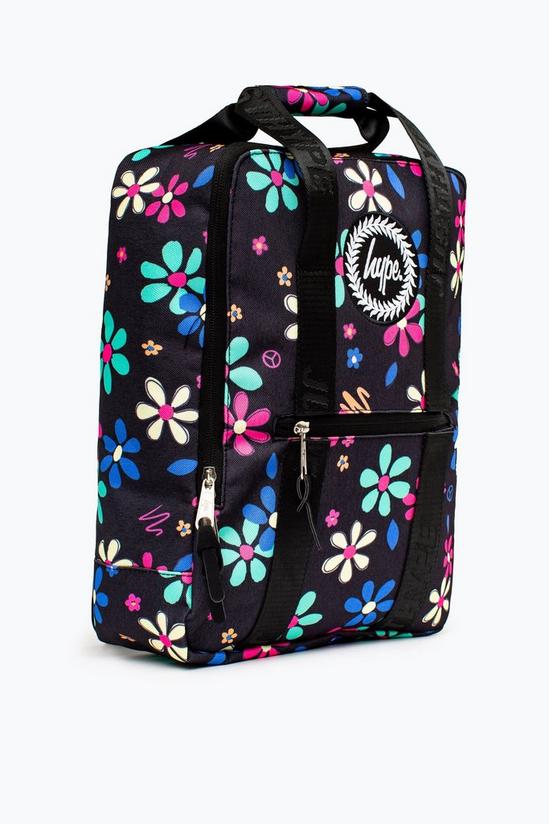 Hype Scribble Flower Boxy Backpack 2