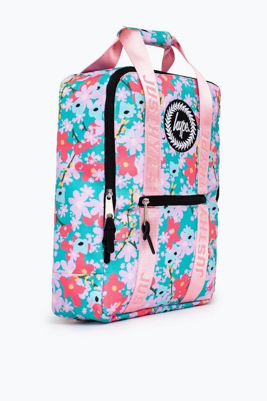Hype Vintage Floral Boxy Backpack 2