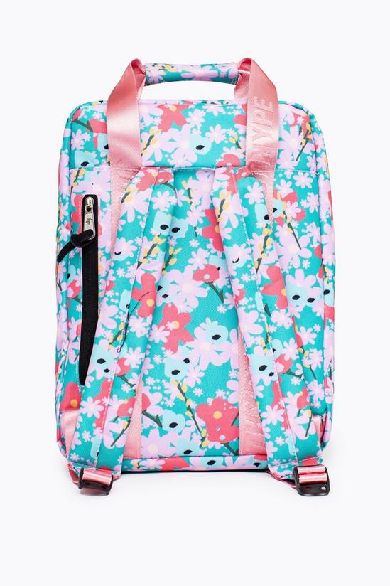 Hype Vintage Floral Boxy Backpack 3