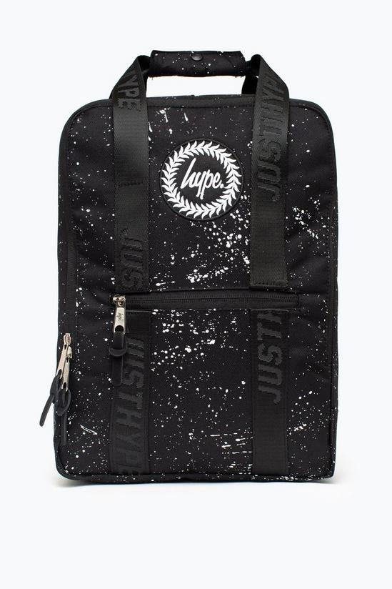 Hype Black Speckle Boxy Backpack 1