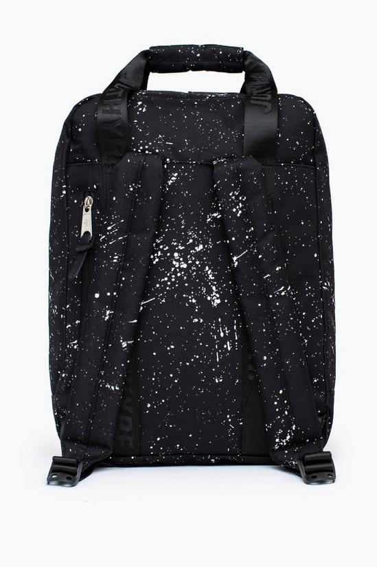 Hype Black Speckle Boxy Backpack 3