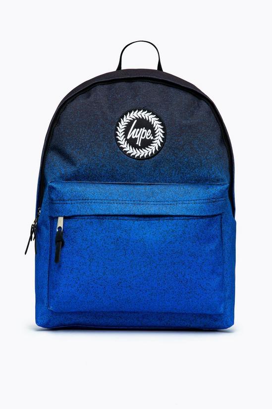 Hype Black Blue Speckle Fade Backpack 1
