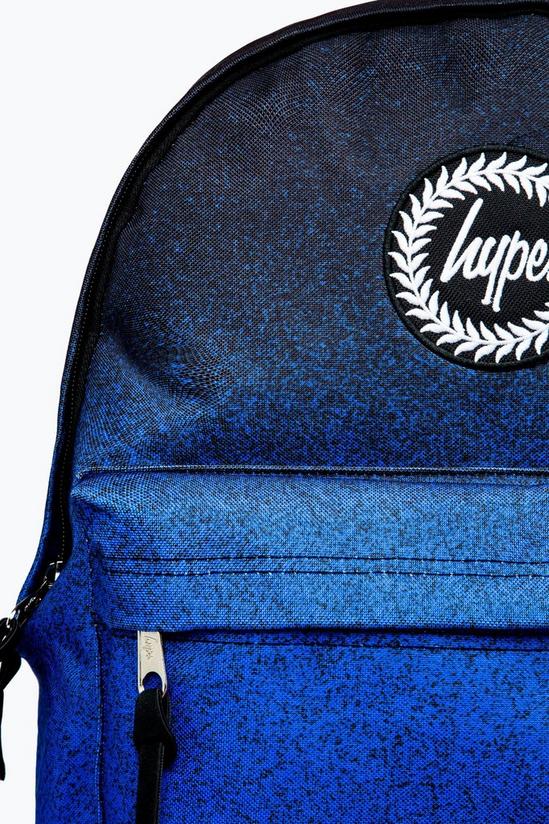 Hype Black Blue Speckle Fade Backpack 5