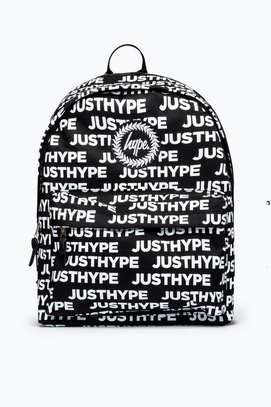 Hype Black Logo Backpack 1