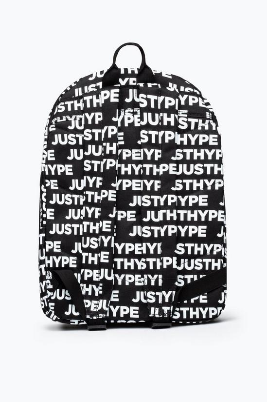Hype Black Logo Backpack 2